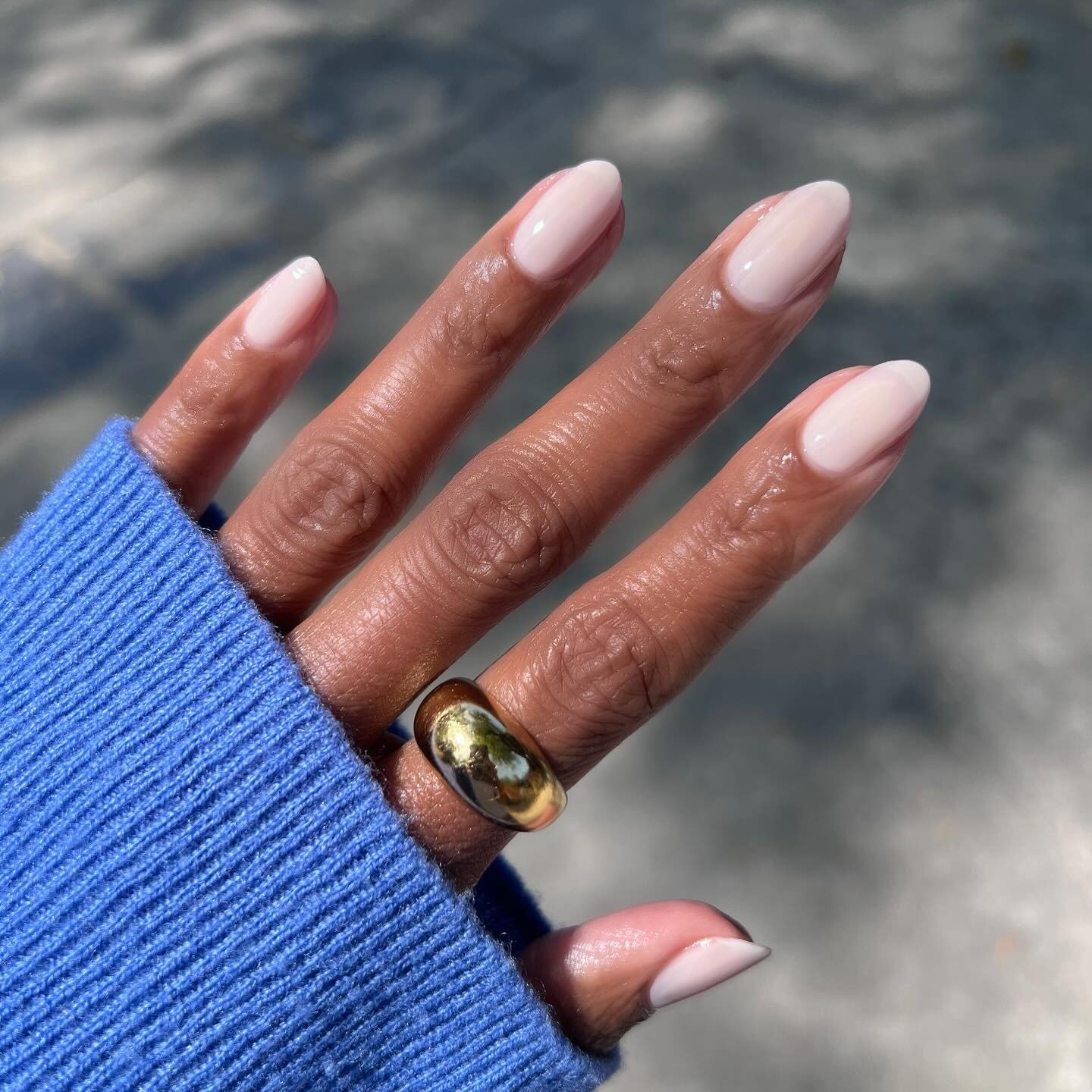 french manicure delicada