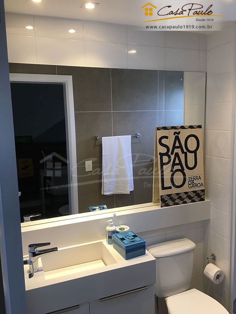 espelho de design para banheiro