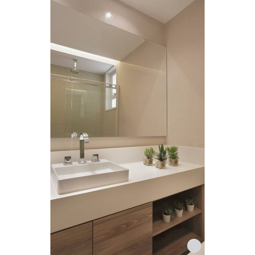 espelho para lavabo moderno
