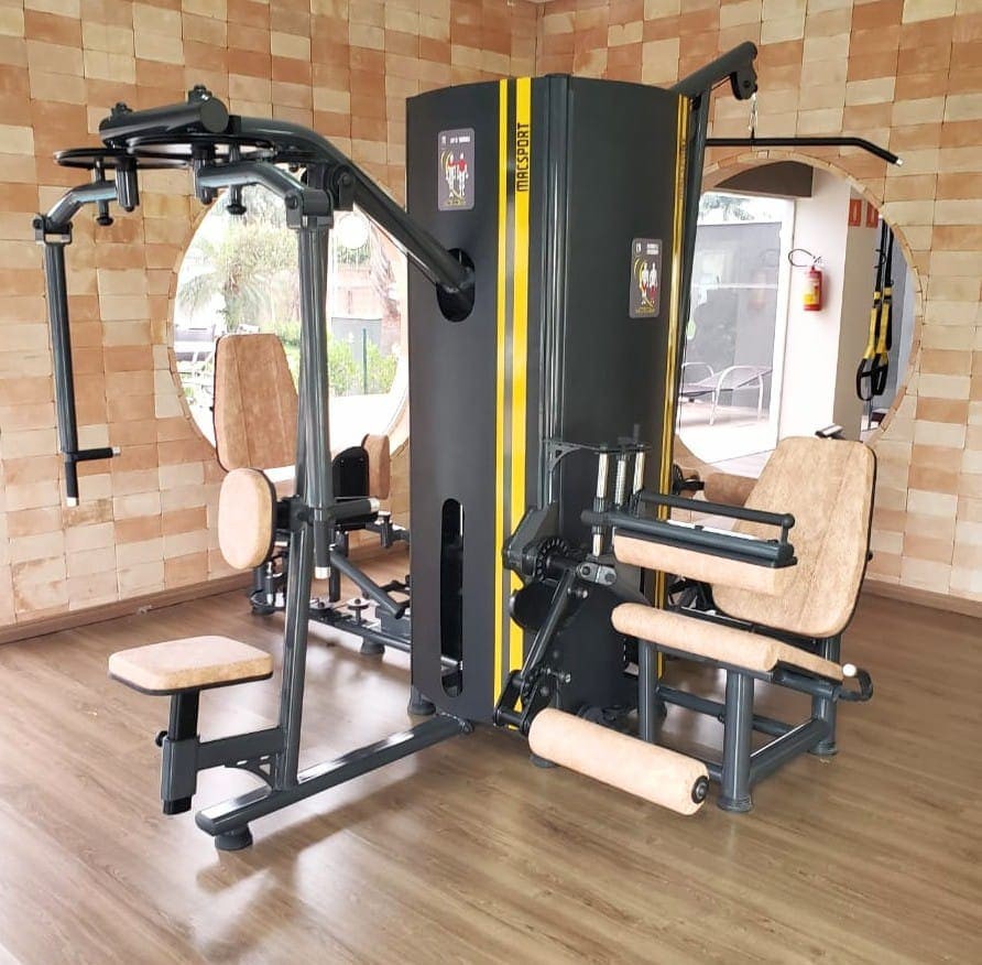equipamento multifuncional para treino em casa