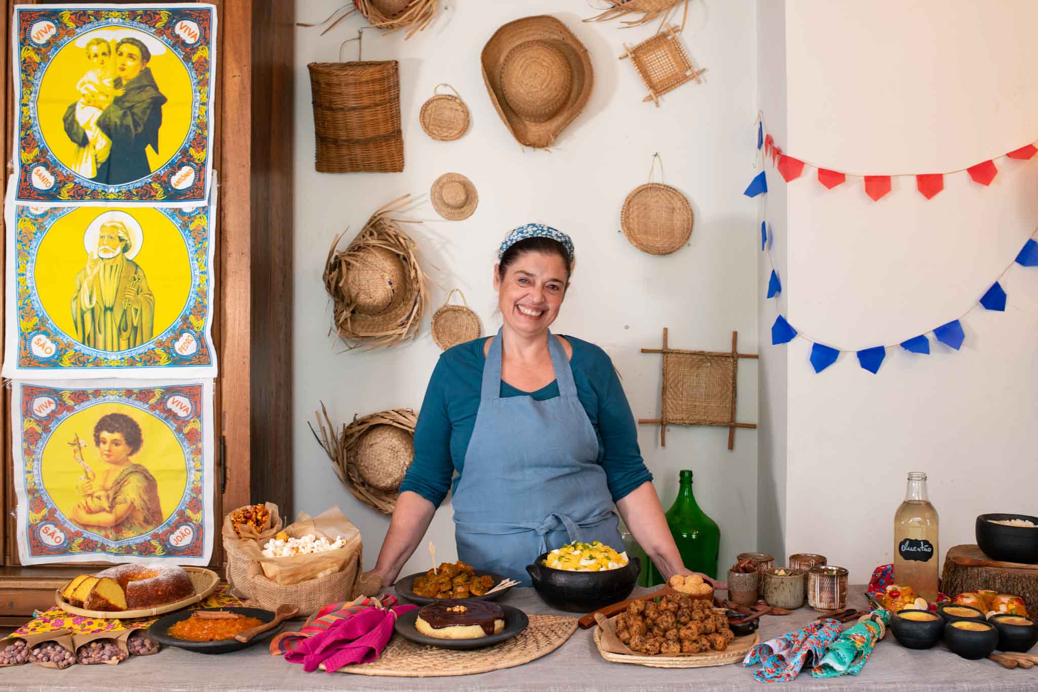 como fazer bandeirinhas de festa junina