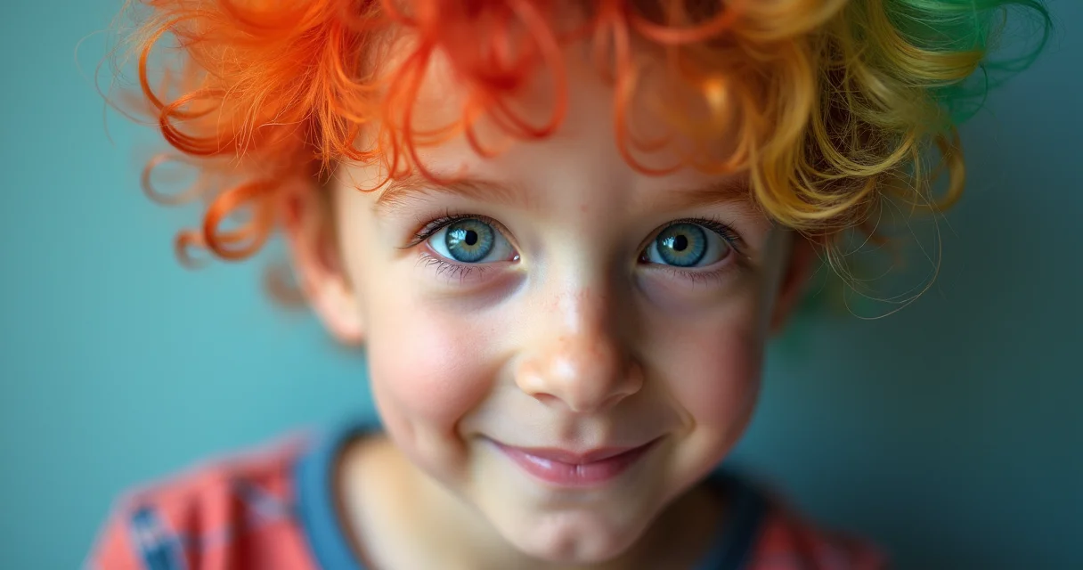 cabelo maluco infantil