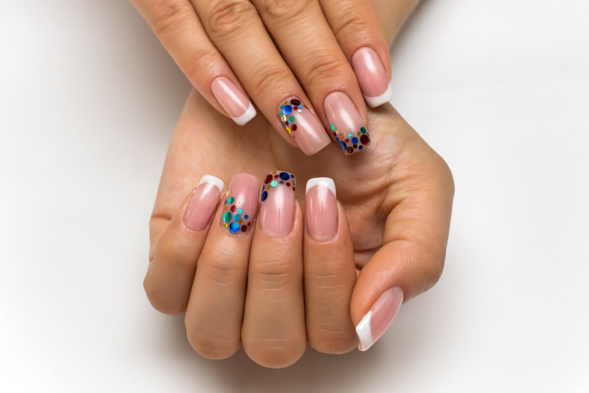 unhas decoradas para festa
