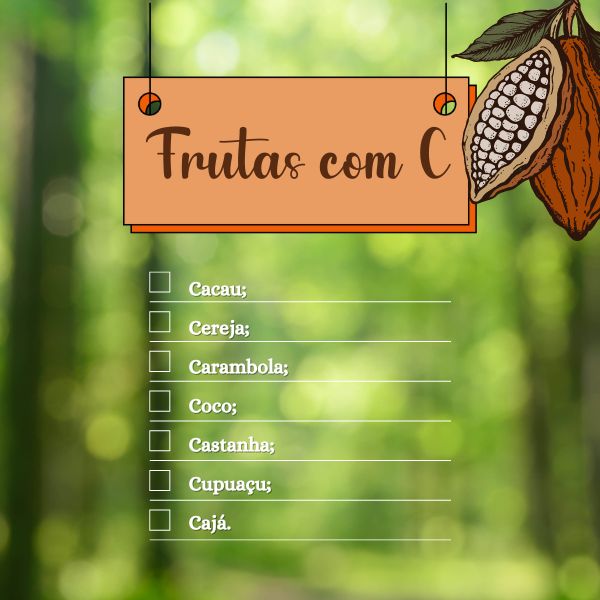 frutas exóticas com i