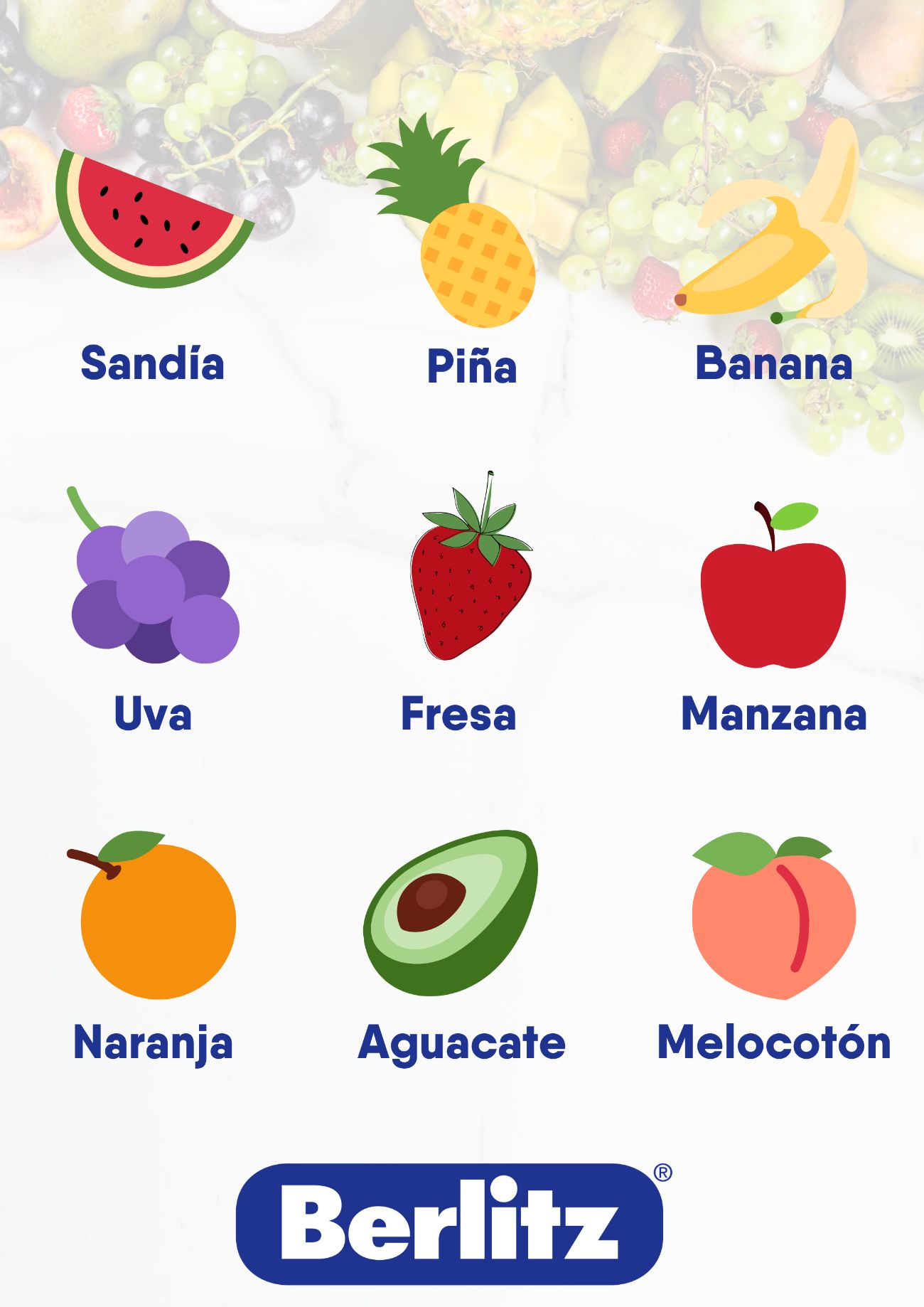 fruta com a para stop