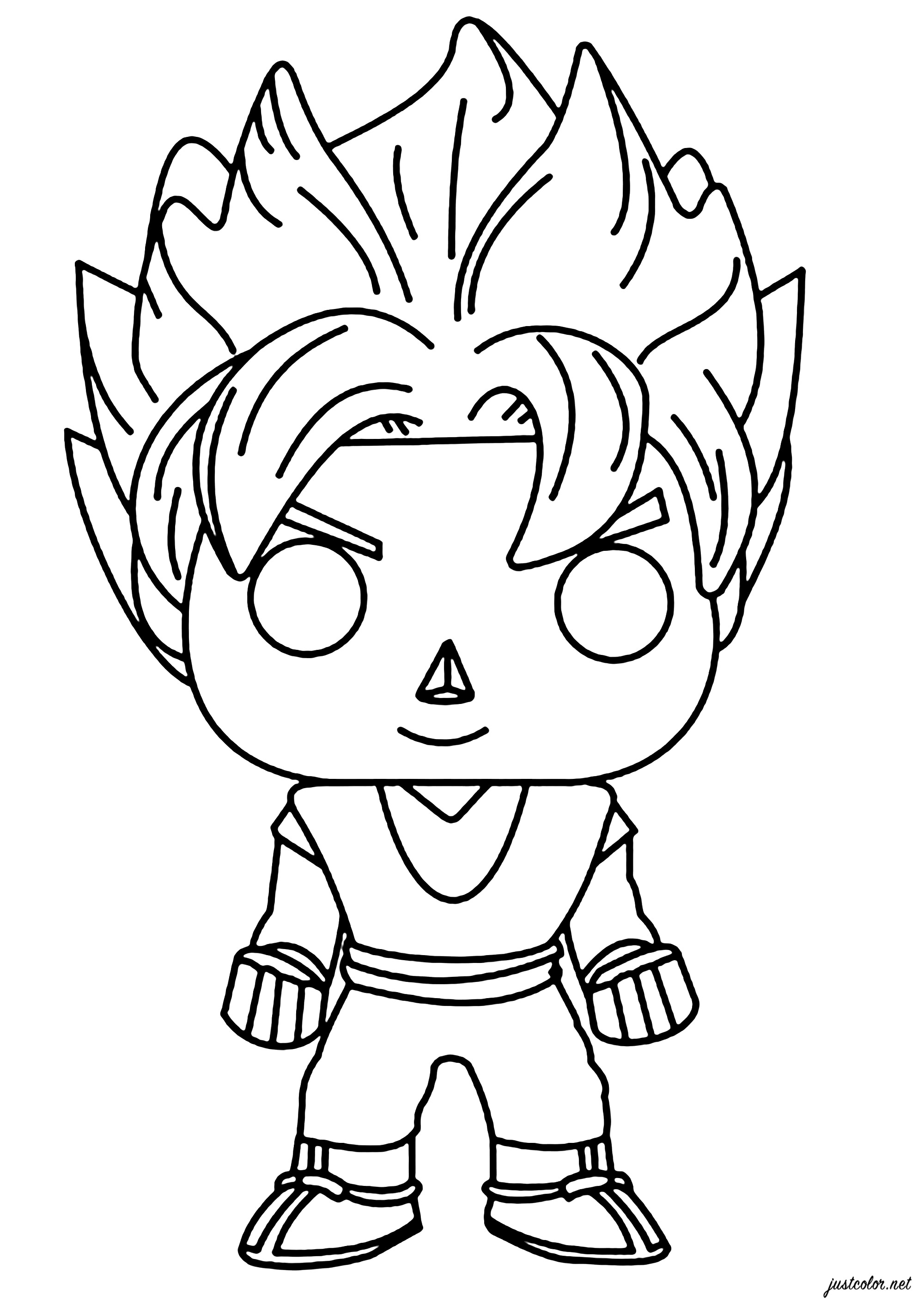 desenhos dragon ball z para colorir
