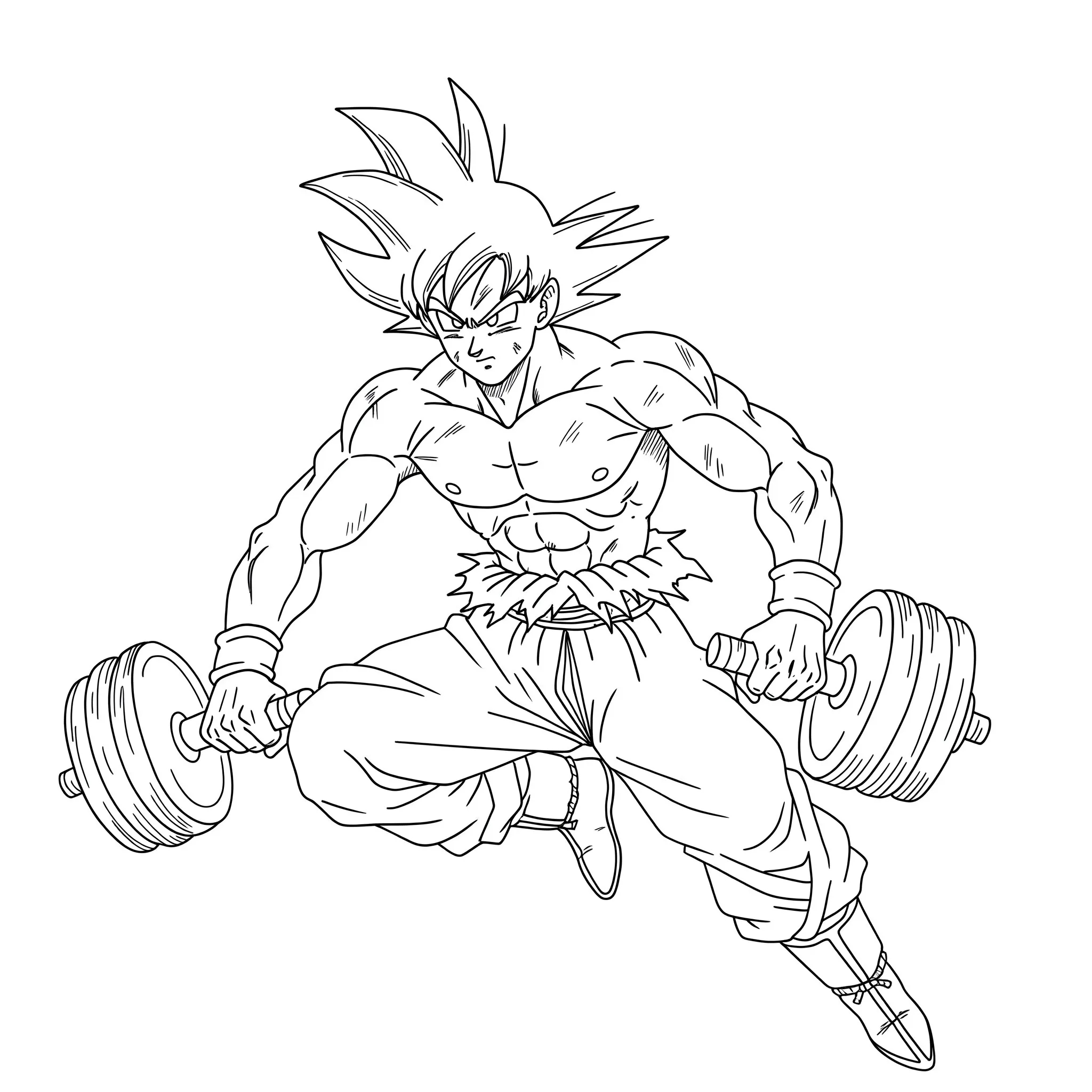 livro de colorir dragon ball