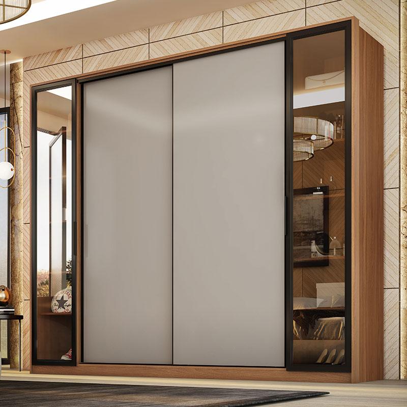 guarda roupa planejado de vidro