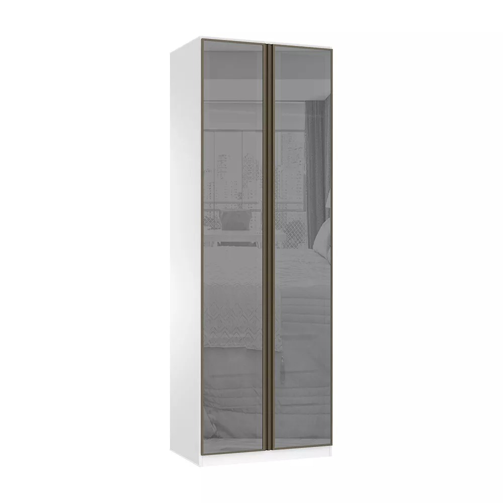 guarda roupa modulado de vidro