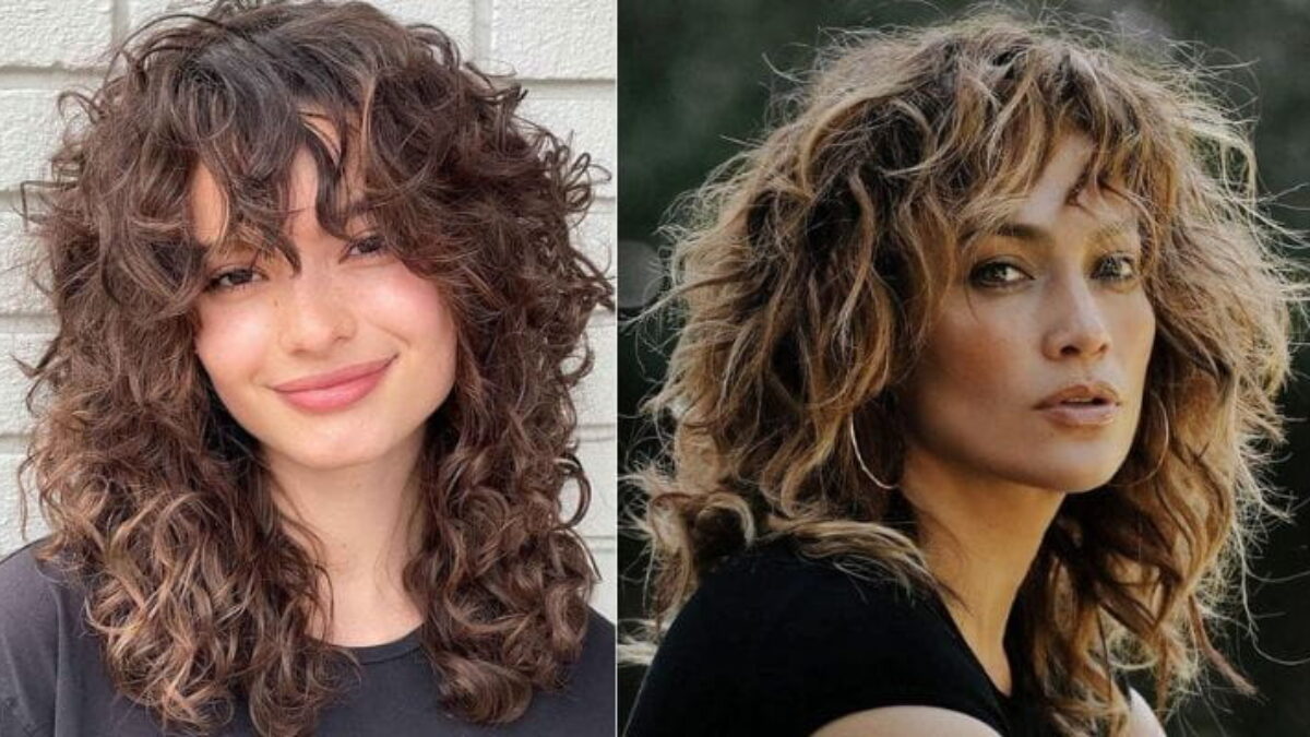 corte de cabelo ondulado camadas