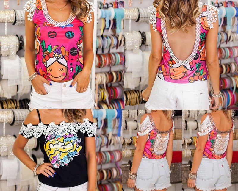 transformar camiseta amarela