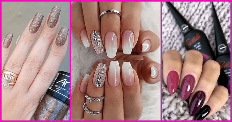 desenhos em unhas de gel