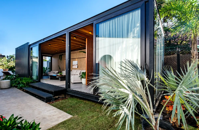 projetos de casas container baratas