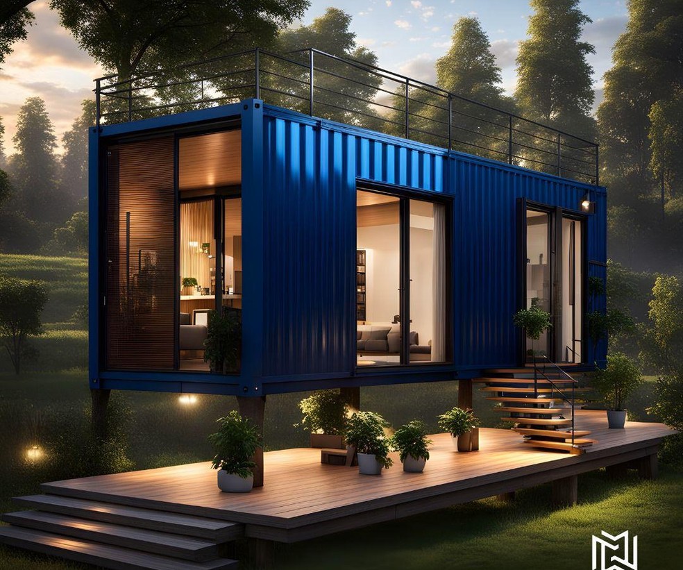 fotos de casas container modernas