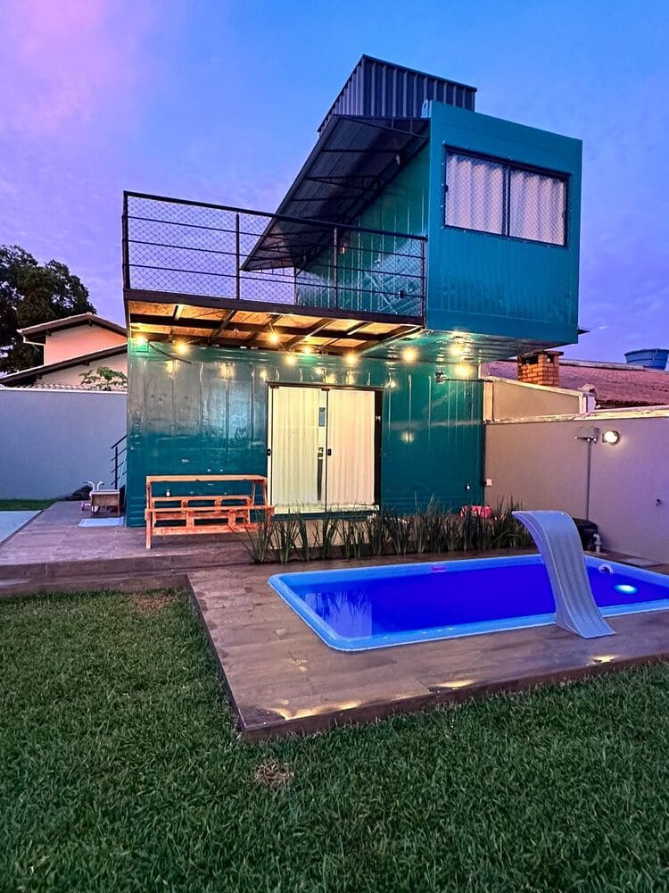 construção casa container