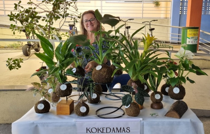 kokedama passo a passo