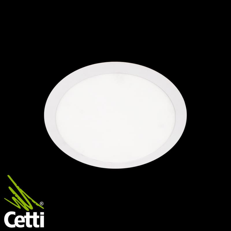 Painel de LED redondo para embutir