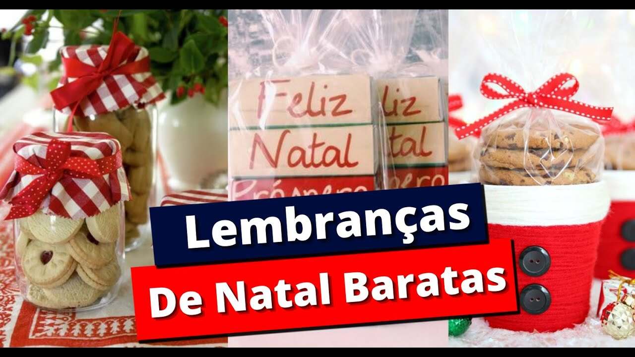 ideias de lembrancinhas para o natal