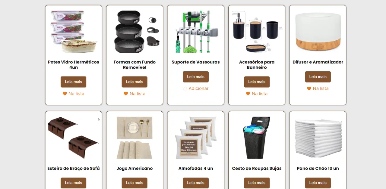 comprar móveis para casa nova