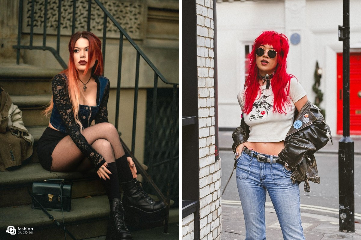 look rock feminino dia