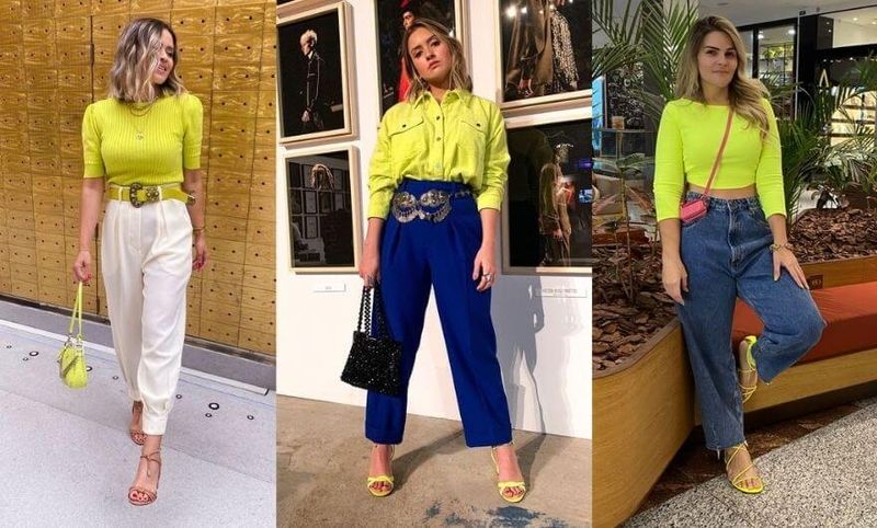 looks para festa verde e amarelo