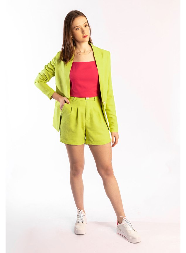 roupas verde e amarelo estilosas