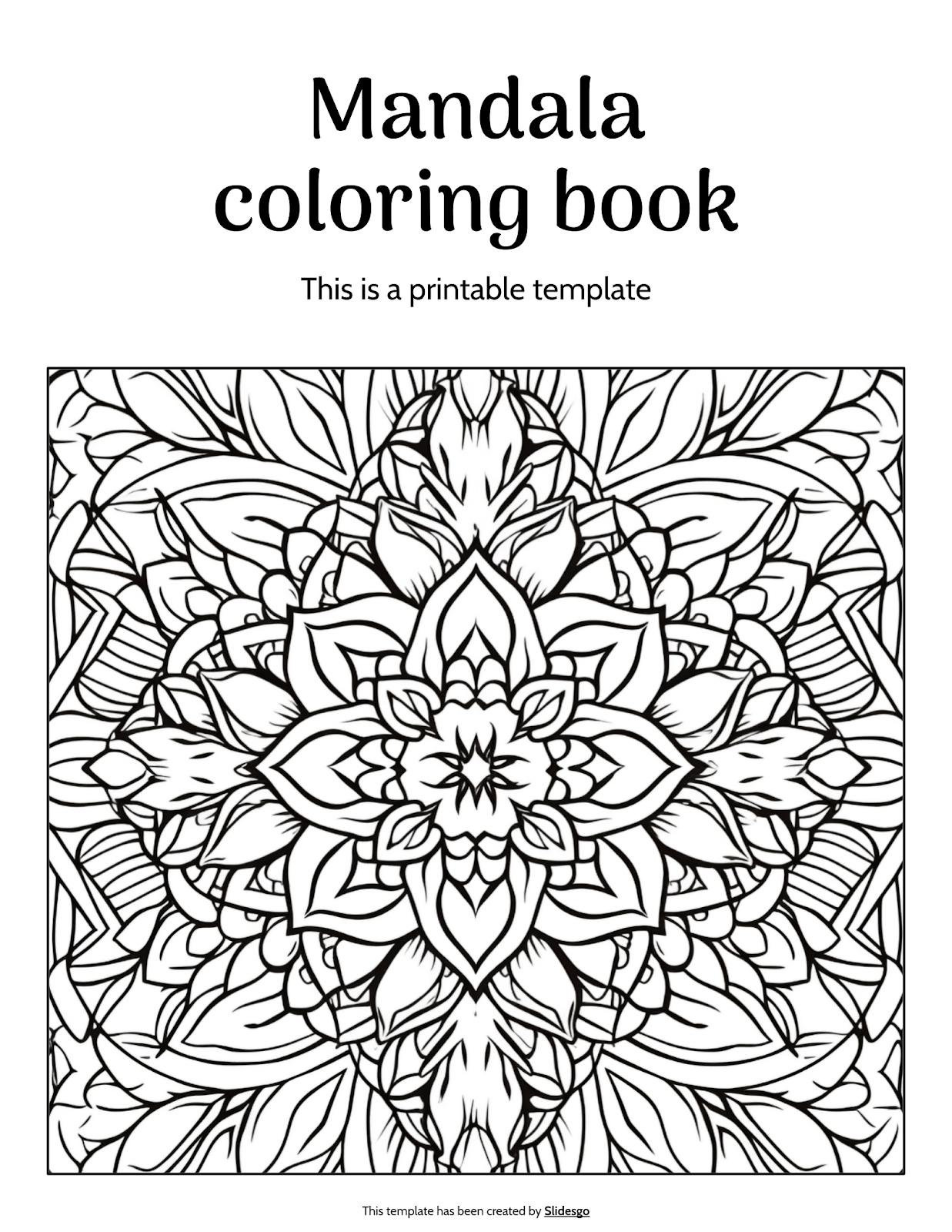 mandalas para colorir e imprimir