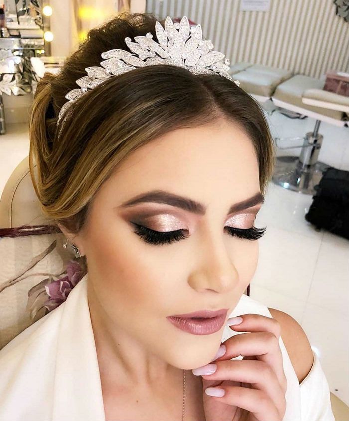 maquiagem debutante romântica