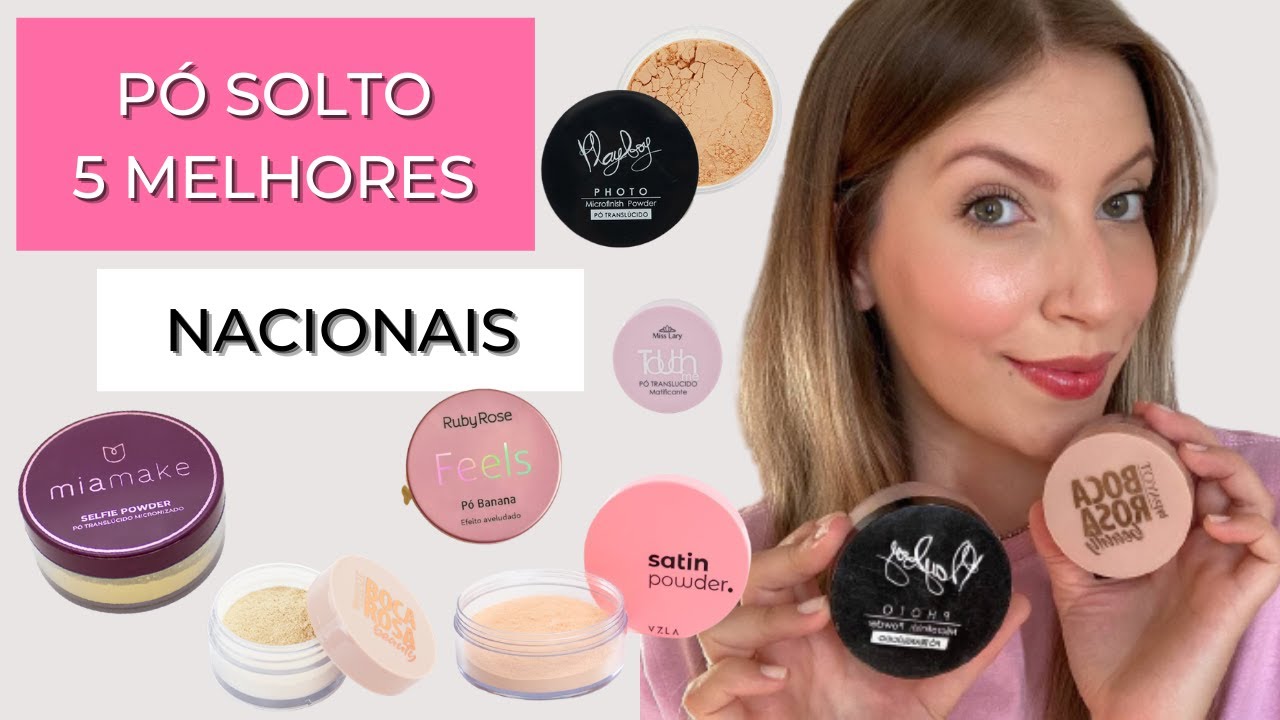 pó facial solto