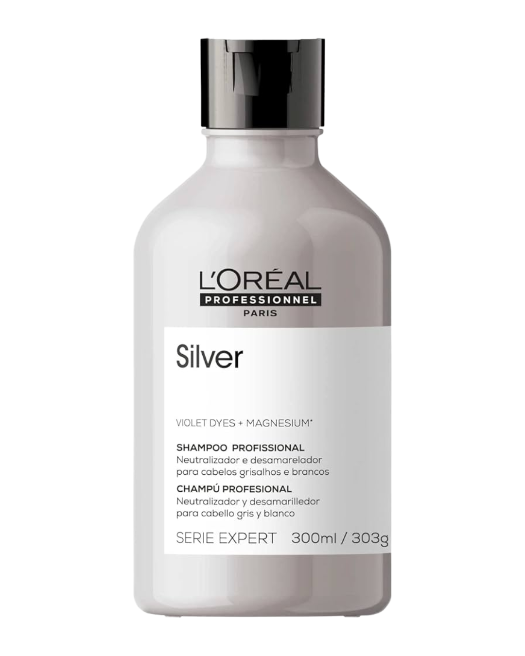 Shampoo vegano para grisalhos