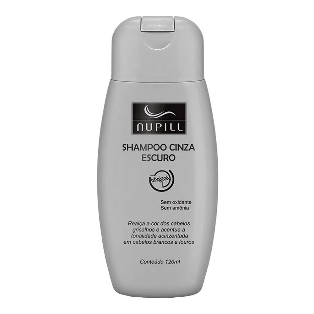 Shampoo prata para grisalhos