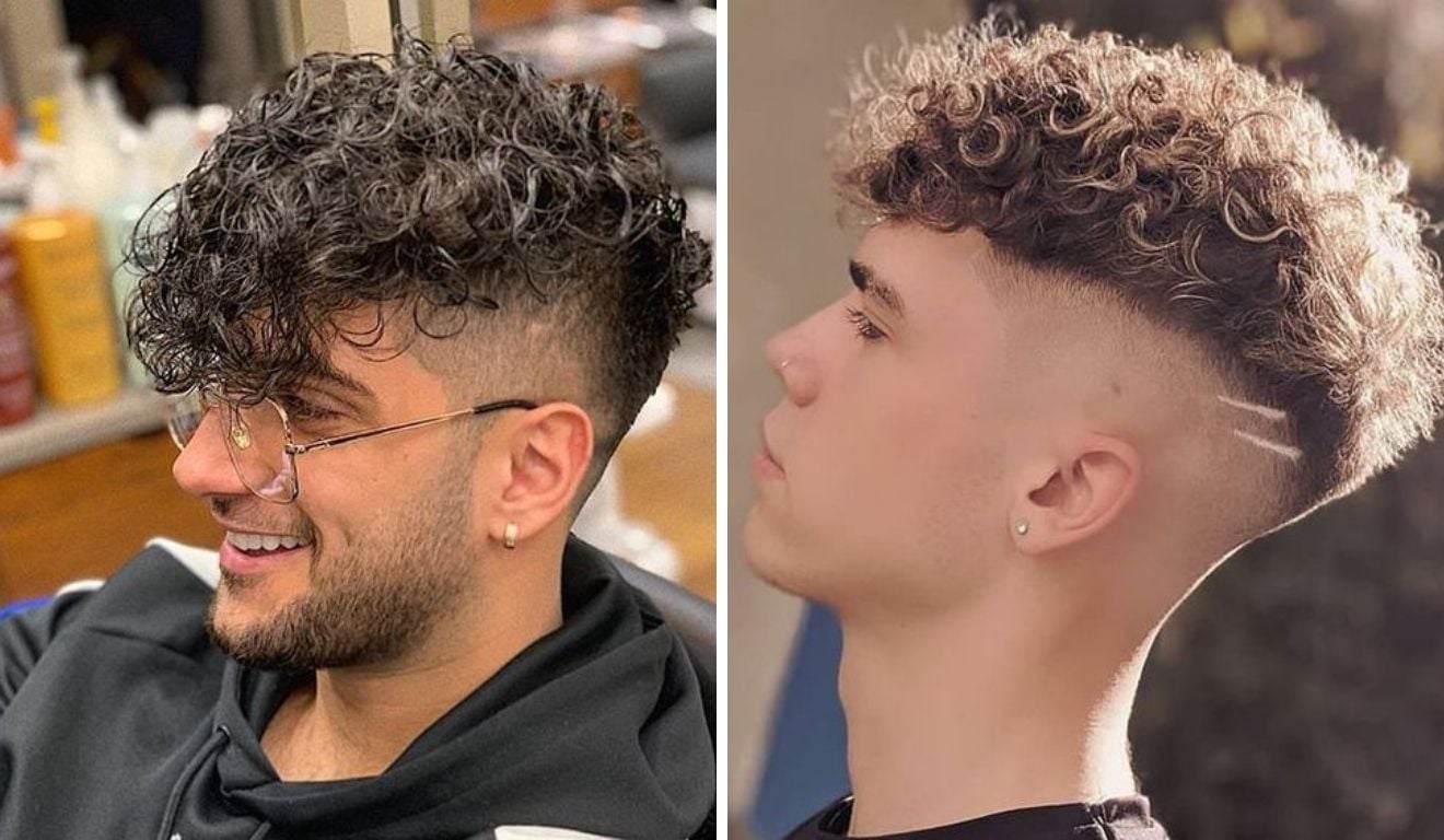 como cortar cabelo cacheado masculino em casa
