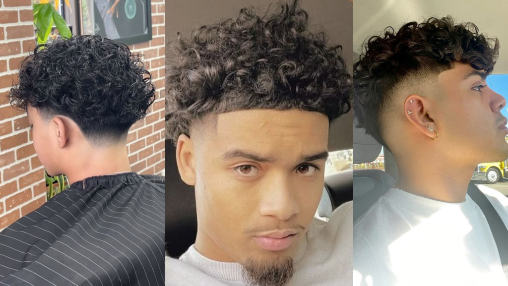 como cortar cabelo cacheado masculino em casa