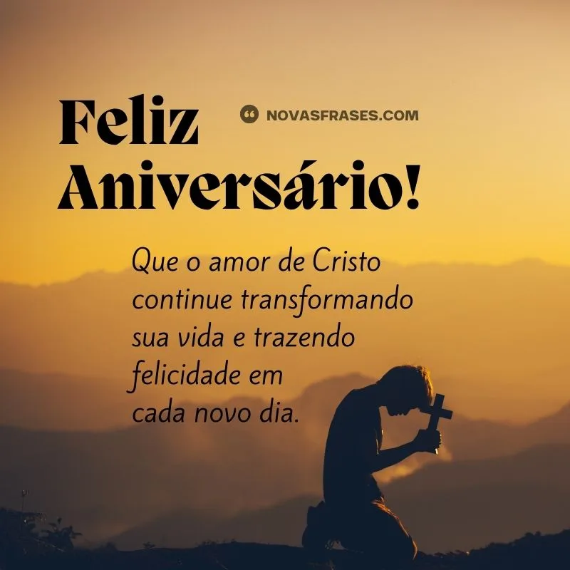mensagem de aniversário cristã