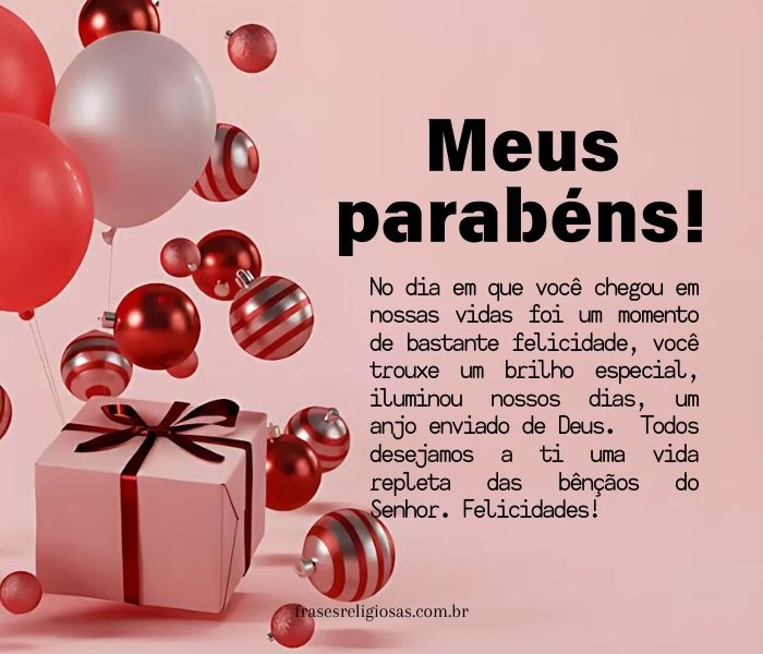 frases evangélicas de aniversário