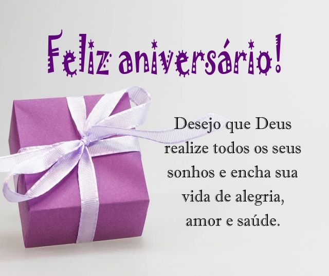 parabéns com fé aniversário