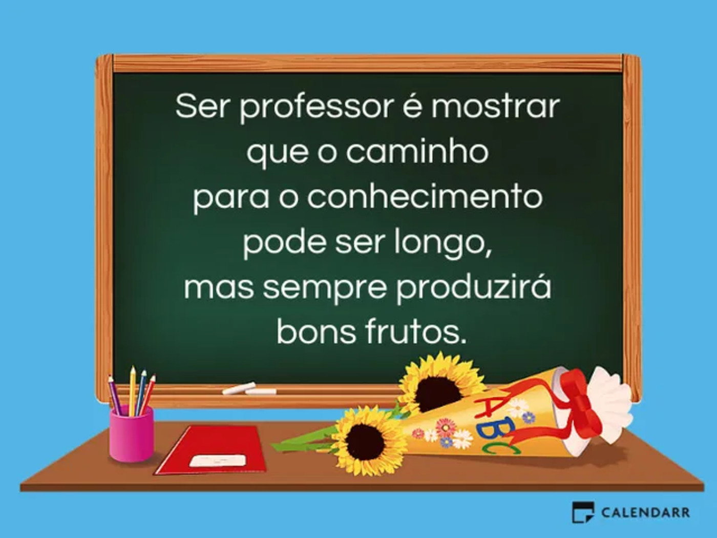 homenagem para professor inesquecível