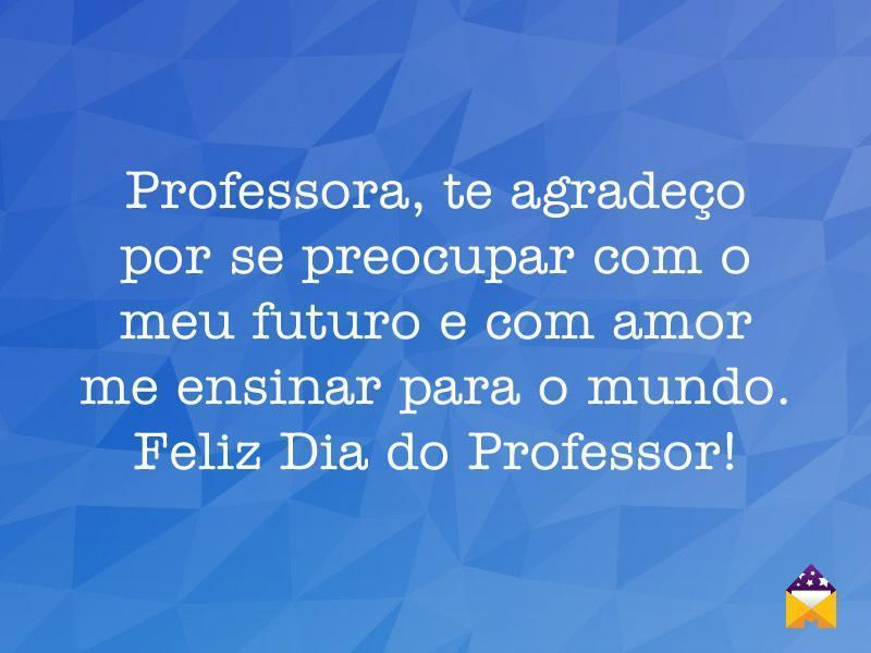 textos tocantes para o dia do professor
