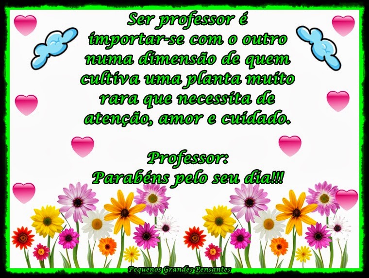 como expressar gratidão a um professor