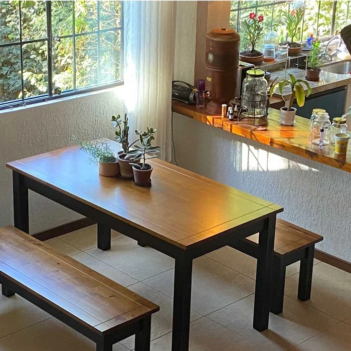 mesa de jantar externa