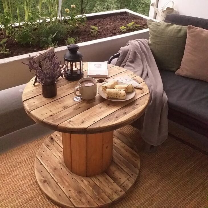ideias de decoração com carretel