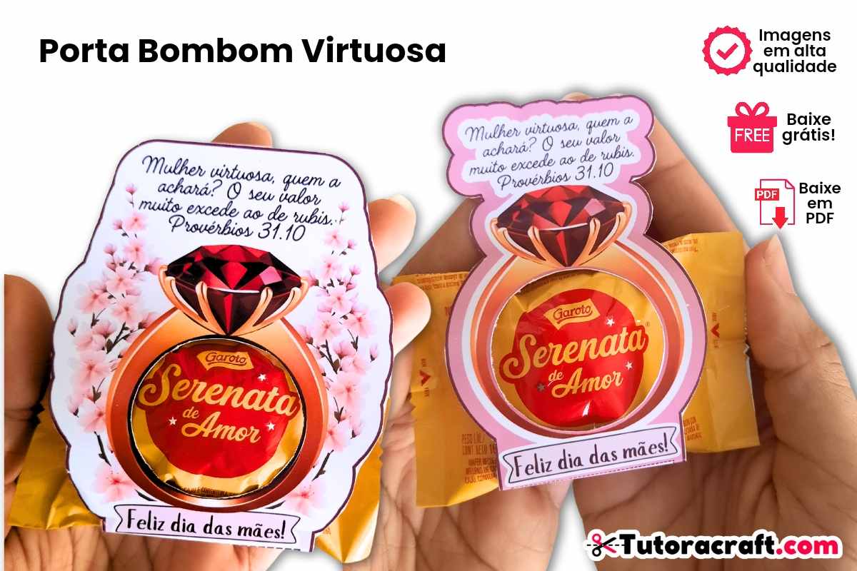 presente dia das mães artesanal