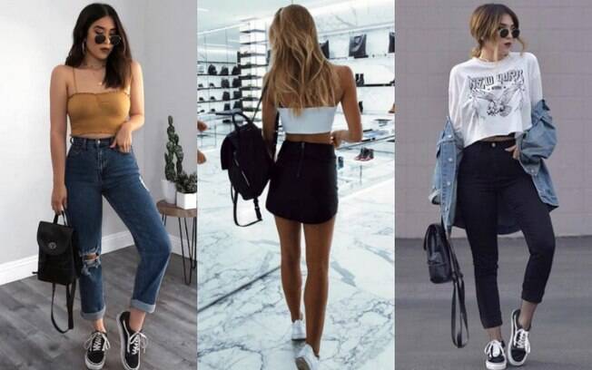 Moda fitness com mochila