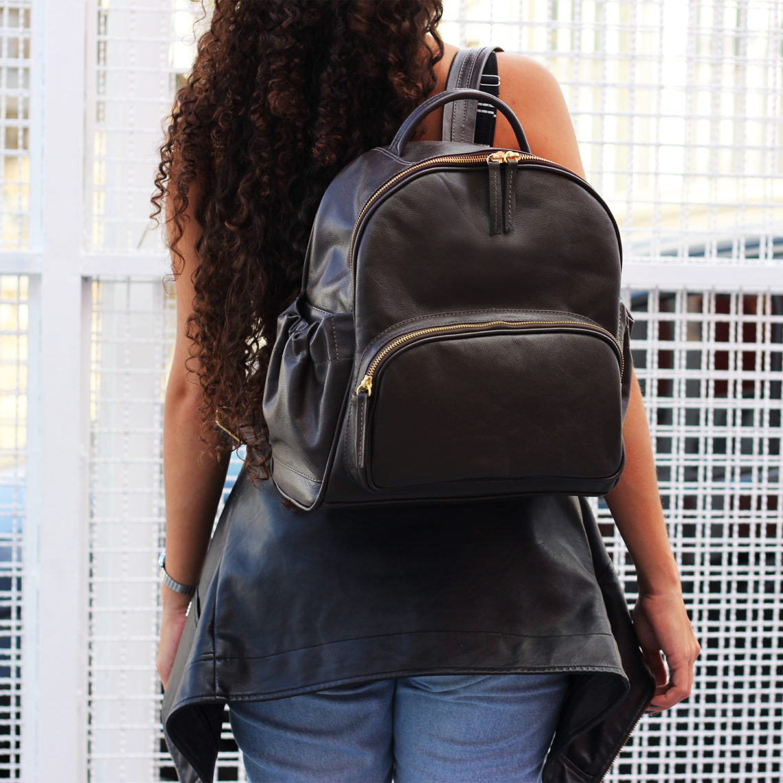 Mochila de academia feminina looks