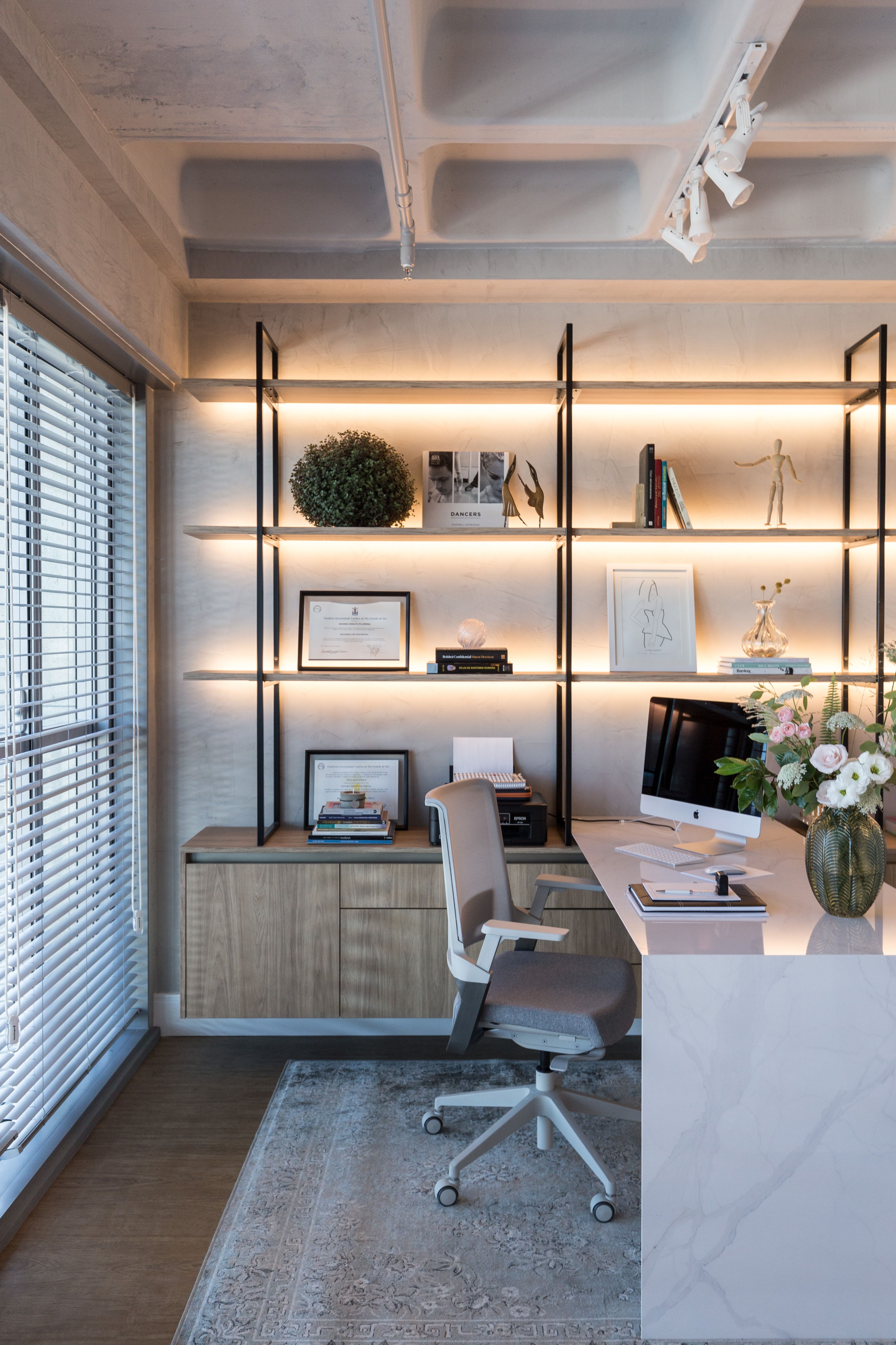 decoração de escritório moderno