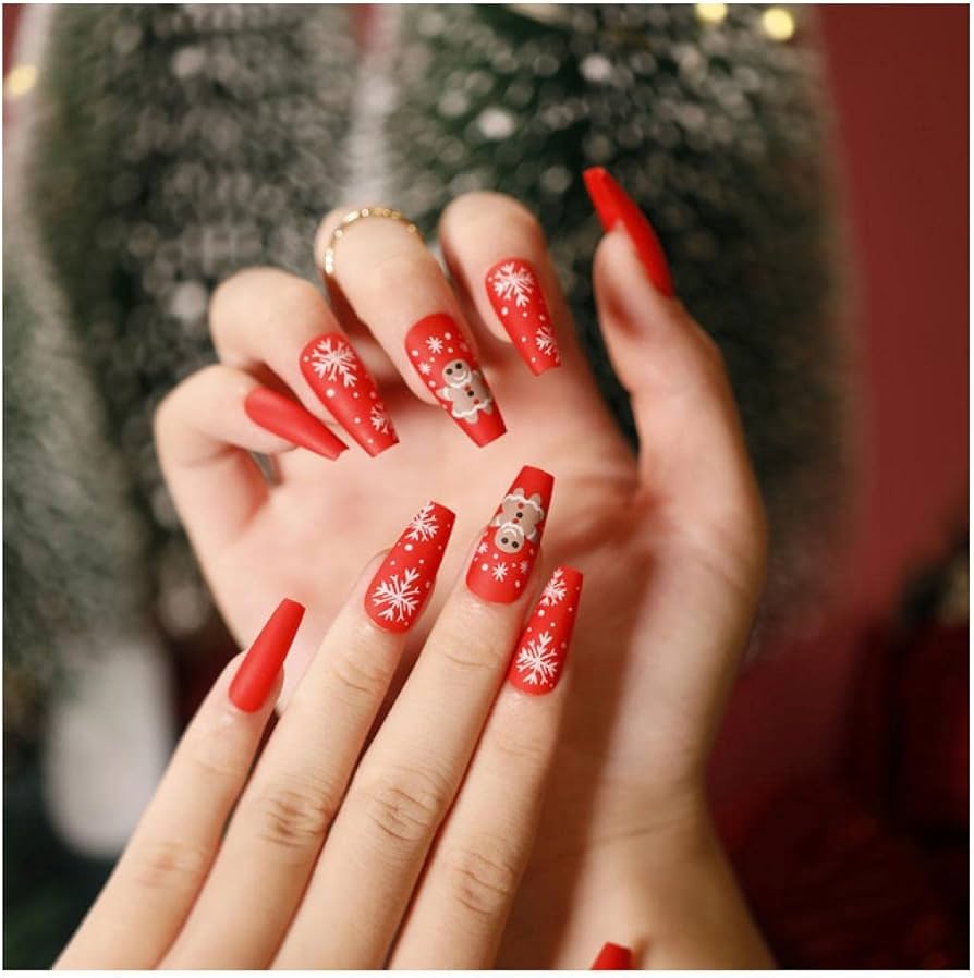 unhas postiças curtas