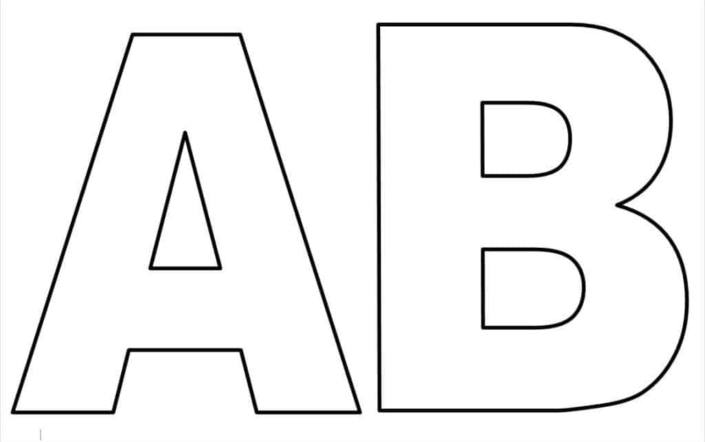 molde letra i para feltro