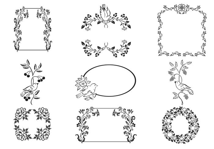 vetor floral grátis