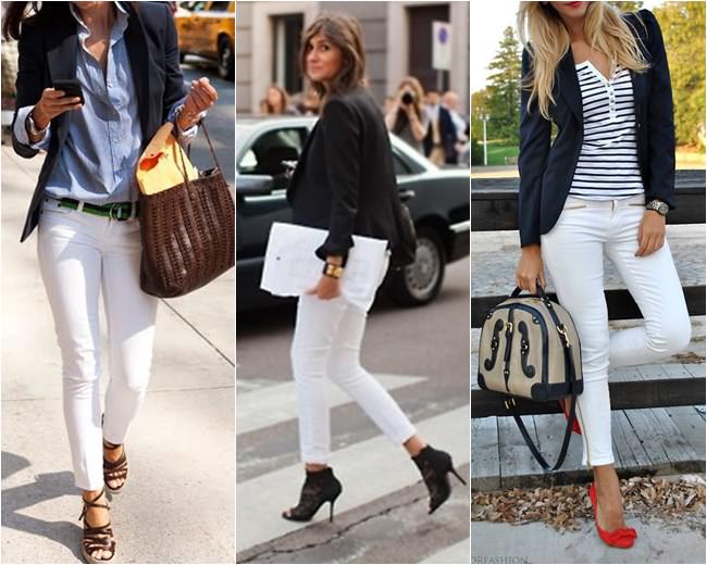 moletom branco com calça jeans lavagem escura