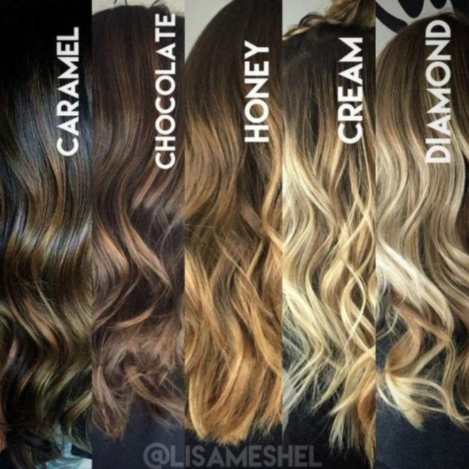 balayage morena iluminada